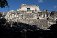 Photo tour of the Mayan Ruins at Becan - yucatan mayan ruins,yucatan mayan temple,mayan temple pictures,mayan ruins photos